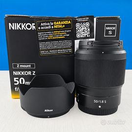 Nikkor Z 50 F1.8S Demo da  vetrina