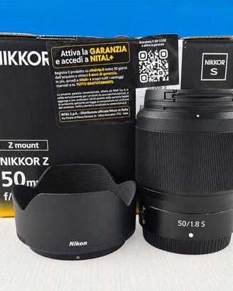 Nikkor Z 50 F1.8S Demo da  vetrina