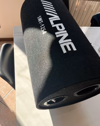 Subwoofer Auto Alpine SWT-12S4 1000W - COME NUOVO