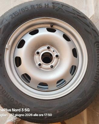 Ruota di scorta 215/65 R16 completa