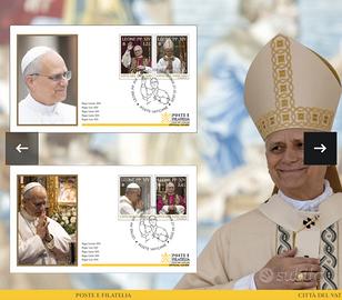 Serie Completa Francobolli Elezione Papa Leone XIV