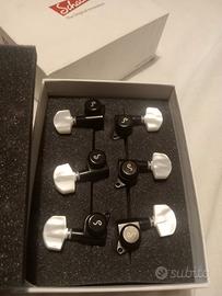 Meccaniche Schaller nero cromato sinistre autobloc