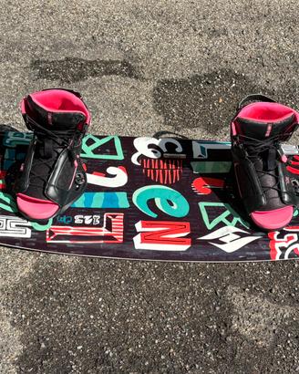 Wakeboard Ronix con attacchi Luxe – 135 cm