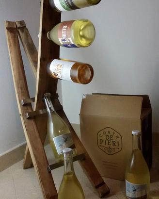 Portabottiglie a pavimento