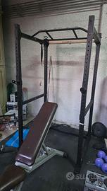 Corength Rack palestra 900 + attrezzi