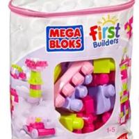 Mega Blocks Fisher Price sacca rosa di mattoncini