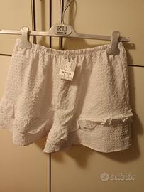 pantaloncini corti donna in pizzo