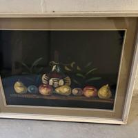 Olio su tela natura morta misure cm 50x70