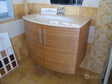 Mobile Base lavabo cm 83 tipo teak