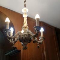 lampadario Capodimonte