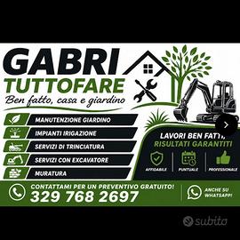 Artigiano Tuttofare-Giardinaggio e Muratura