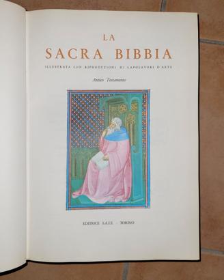 La Sacra Bibbia. Illustrata con riproduzioni di ca
