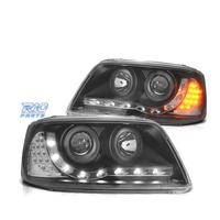 FARI VOLKSWAGEN VW T5 03-09 LUCE DIURNA A LED FOND