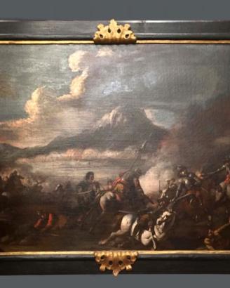 Dipinto antico del 600 con cornice coeva