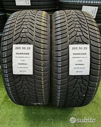 2 gomme 265 50 20 HANKOOK RIF2174