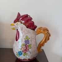 Brocca in ceramica “LACA SPOLETO” dipinta a mano