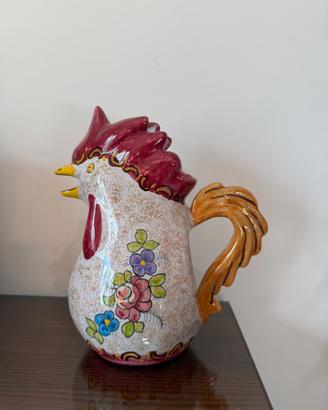 Brocca in ceramica “LACA SPOLETO” dipinta a mano