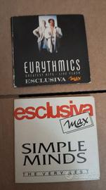2 Mini CD 3 pollici EURYTHMICS SIMPLE MINDS VIRGIN