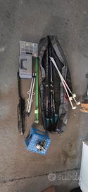 Kit da Pesca Surfcasting/Fondo.Canne + Mulinello