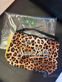pochette leopardata MC2 Saint Barth nuova 