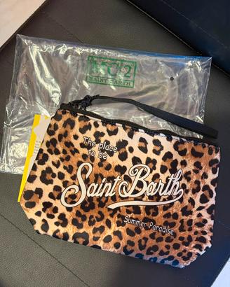 pochette leopardata MC2 Saint Barth nuova 