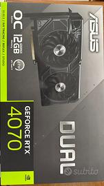 Asus RTX 4070 OC Dual 12gb