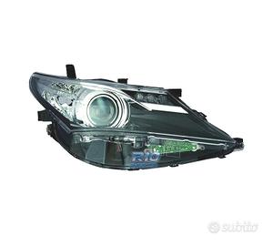FANALE DESTRO PER TOYOTA AURIS 13-15 FONDO NERO LE