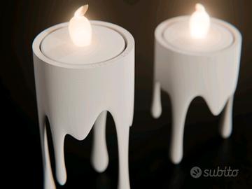 decorazioni Halloween  porta candela 
