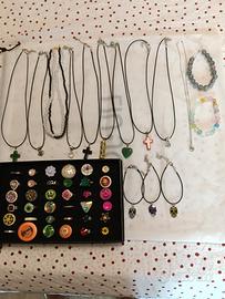 bracciali anelli collane