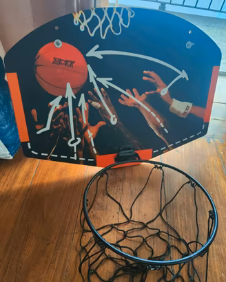 canestro da basket con tabellone