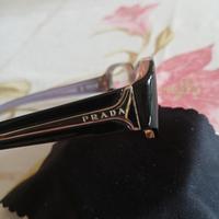 PRADA Occhiali Vista Originali VPR 05L nero/lilla