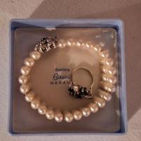 Bracciale femminile di perle Aconya giapponesi