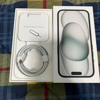 Scatola (no telefono)iphone 15 black cavo spillo