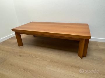 Tavolino basso legno massello