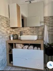 Specchio con pensile 