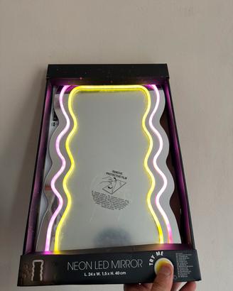 Specchio Neon LED Ultrafragola Nuovo mai usato
