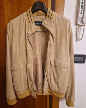 Giacca pelle di camoscio