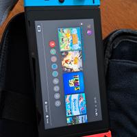 Nintendo switch v2 battery enhanced + borsa rigida