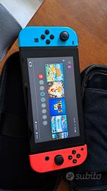 Nintendo switch v2 battery enhanced + borsa rigida