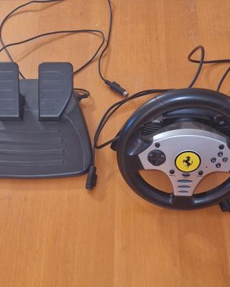 volante + pedali Ferrari PS2