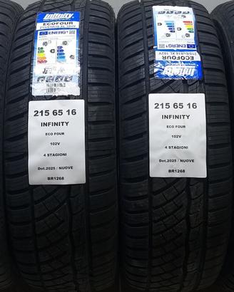 4 GOMME 215 65 16 INFINITY BR1268