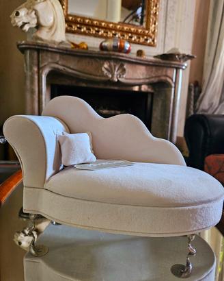 Porta-Gioie a forma di Divano, in Tessuto Mandorla