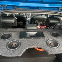 impianto audio per auto