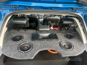 impianto audio per auto