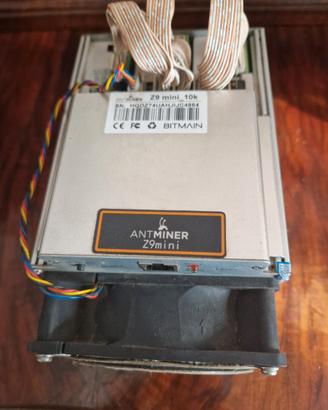 Antminer z9 mini minatore