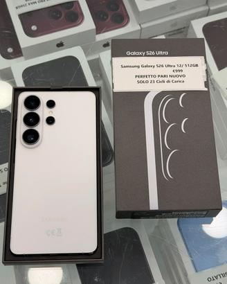 Samsung S26 Ultra 12/ 512GB - PERFETTO 23 CICLI