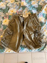 A&F Abercrombie & Fitch cargo shorts 30 usati