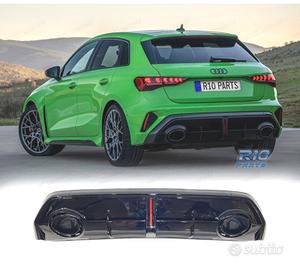 DIFFUSORE AUDI A3 8Y 25- LOOK RS3