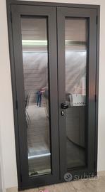 Infissi alluminio grigio Raffaello 