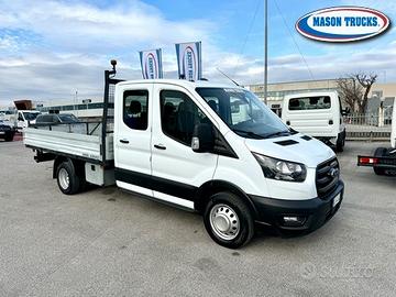 FORD TRANSIT DOPPIA CABINA cassone 2022, km 68.000